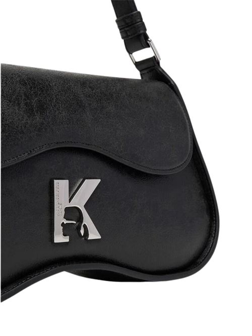 Borsetta nera in ecopelle Karl Lagerfeld jeans | A3W30212999